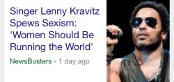 thehowlingwolf:  whiskey-and-ink:  xurria:  zubat:  I love Lenny Kravitz.  ””“Sexism”“”  That’s the kinda sexism I like to see spewed.   What’s “funny” is that they think this is “spewing sexism” but they have no problem with