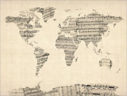 The world is made of music