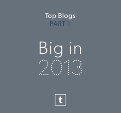 yearinreview:  Tumblr Blogs that Were Big