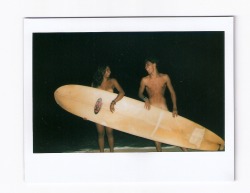 ambermozo:  Naked night surfing  