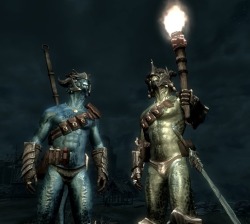 Thus, the Dragonborn and his fellow argonian, Derkeethus, went to travel Skyrim, kicking ass and being sexy as ever.Mod is Shape Atlas for Men, by VectorPlexus
