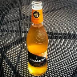 I make my own cider so I am picky&hellip; super into this @strongbow_us honey brew. Hope I can find it in California! #strongbow #cider #applecider #brewer #brewing #fermenting #alcohol #booze #vacation #honey 🍯