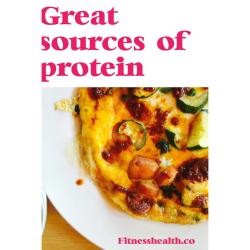 fitnesshealthpro:  Great sources of protein