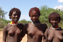 Hamar girls from Ethiopia.