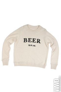 womensweardaily:  Fall 2014 Trend: Fun Times The Elder Statesman’s cashmere sweater