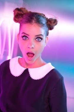 Barbara Palvin. ♥  Ha best shocked face ever! Her eyes are so pretty. ♥  I think she just saw this picture lol.  http://2sexy4u.tumblr.com/post/80506355098/the-romanie-doll-by-roger-charles-err-like