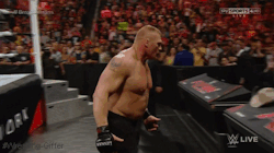 wrestling-giffer:  A Storm passed through San Jose. His name was Brock Lesnar.