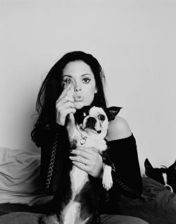 rosemcgowan:  “They have the best personalities ever. They’re weird and funny looking. They entertain me and they’re very soulful and they’re smart as whips.” - Rose on Boston Terriers  