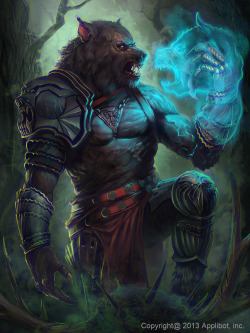 creaturesfromdreams:  Werwolf Regular by Cynic-pavel —-x—-  More: | Warriors | Random |CfD Amazon.com Store|