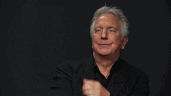 karthaeuser65:   Alan Rickman: “A Little Chaos” Interview (2015)  I love his hands and I love his gestures !!!    