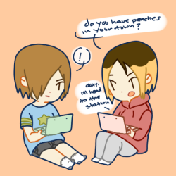 sunflowerking:  i hope these two find each other on an animal crossing forum and become internet pals  