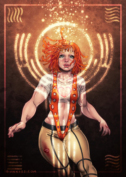 gunkiss:  My Illustrations for the Fifth Element Artbook featuring Leeloo and Plavalaguna. Now available as Print &amp; More: Leeloo: Society6 | Redbubble Plavalaguna: Society6 | Redbubble 