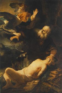 sakrogoat:  Rembrandt Harmenszoon van Rijn - The Sacrifice of Abraham