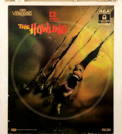 The Howling Videodisc. From Anarchy Records in Nottingham.
