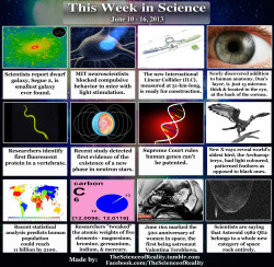 thescienceofreality:  This Week in Science - June 10 - 16, 2013: Smallest galaxy here. Blocking compulsive behaviour in mice here. ILC ready for construction here. Newly discovered Dua’s layer here. Fluorescent protein here. New phase in neutron stars