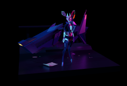 thalomine:  phaeaciusofmystery:    At long last, here’s a full 3D model of Ultra! Fully lit, rendered and a whole lot better in general than the old tasmanian devil, which makes me glad I waited to do this particular character until I was a bit more