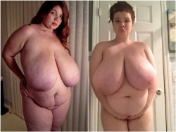 funbaggery:  Imagine if they were sisters though. Giant bras hanging up everywhere. Titty craters in the drywall, floor littered with burst buttons, splintered doorways.  Now imagine they would both do an anal orgy scene I think they would bank at least