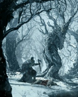 madness-and-gods:  &ldquo;Snow&rdquo; by Laurent Pierlot 