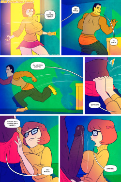 madefromlazers:  Short Velma comix commission. Text was not written by me. My apologies if it offends anyone. 