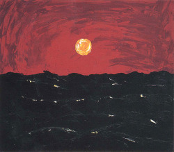 Forrest Bess.Â Seascape with Sun.Â 1947.