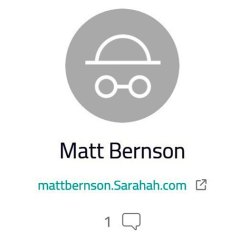 https://mattbernson.sarahah.com  Anonymously leave comments or feedback about me.   #sarahah