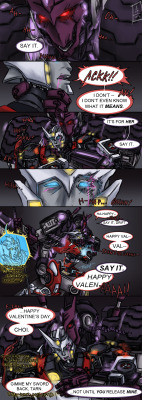 lethita-izzy-nsfw:  Happy Valentine’s Day Weekend! …in which Drift hasn’t been polishing Wing as regularly as he should, and Tarn makes a dick joke. Yeah, whatever- my girlfriend laughed, so I don’t care if anyone else thinks it’s funny. I’m