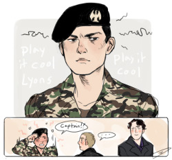 SUPER FAST THING FOR LET&rsquo;S DRAW SHERLOCK&rsquo;S MINOR CHARACTER CHALLENGE ~~Corporal Lyons from Baskerville~~ Sorry the joke is not funny haha&hellip;&hellip;&hellip;.
