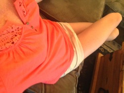 michellesplace:  So today I am wearing a bikini under my work clothes so I can sneak in some sun this afternoon :)