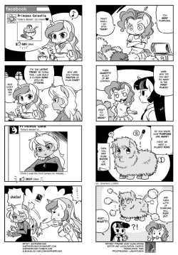 shepherd0821:  MLP 4koma 52  obviously Luna would get that much~ she is a delicious dessert~ ;9