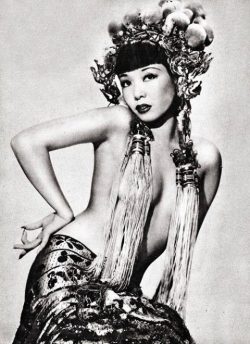  Burlesque dancer Jadin Wong, 1945