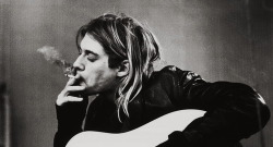 happy-blood:  &ldquo;If you’re a sexist, racist, homophobe, or basically an arsehole, don’t buy this CD. I don’t care if you like me, I hate you.” - Kurt Cobain 
