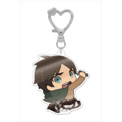 snkmerchandise: News: SnK Gift Deka Acrylic Keychains Original Release Date: July 2017Retail Prices: 1,200 Yen each Gift has released previews of upcoming chibi deka acrylic keychains, featuring Eren, Mikasa, Armin, Jean, Levi, Erwin, and Hanji! 