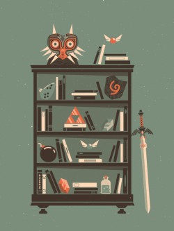 geek-art:  ‪#‎geekart‬ Those shelves by Daniel MacKey would be perfect in my living-room. More here http://www.geek-art.net/daniel-mackey-pop-culture-shelves/