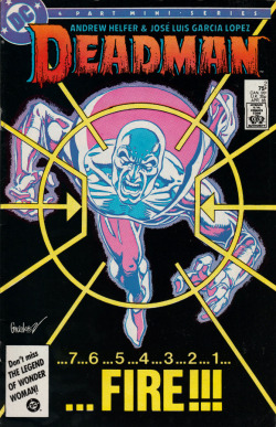Deadman No.2 (DC Comics, 1985). Cover art by Jose Luis Garcia Lopez.From Oxfam in Nottingham.