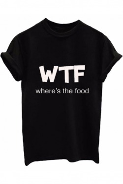 boombyy: Chic Street Style Tees Collection  WTF Where’s the Food   Broken Heart   NOT TODAY SATAN  Cat Letter   Letter Colorful Striped   Cartoon Cat Letter   Candlestick Fire Letter   ANTI SOCIAL SOCIAL CLUB   Embroidery Floral   NASA Logo  Pick your