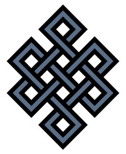 The Eternal Knot&Amp;Rsquo;S Intertwining Lines Symbolizes How Everything Is Interconnected.
