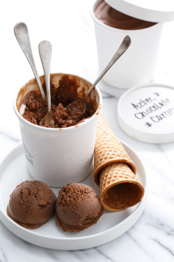 fullcravings:  Aztec Chocolate Caramel Ice Cream