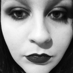 I love photographing gothic makeup in black &amp; white. It&rsquo;s so dramatic. Like my giant face XD haha #gothic #makeup #limecrime #kiss #party #fashion #goth #beautiful #gothicmakeup #dark #mygiantnose 👃