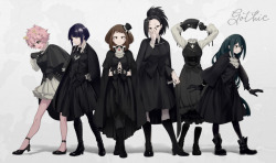 cute-girls-from-vns-anime-manga:  ◆Gothic◆ by  招き猫   cuties &lt;3