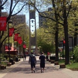 at Liacouras Walk - Temple University