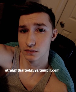 straightbaitedguys:  Cute 18 year old who just wanted to share some love on Valentine’s Day and I’m glad he did. ;)———-Follow me for more straight baited guys!