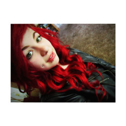 anasixx13:  snakebites | Tumblr   (clipped to polyvore.com)  red heads though &gt;_&gt;