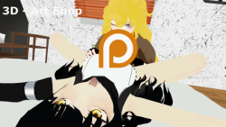 burstingseas: This is originally by @suicidetoto Uncensored and un-watermarked version is on my Patreon SuicideToT’s Patreon if you want to lend some support!  good stuf brah!more 3d rwby on burstingseas page!