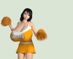 Big Breast Animation #4Cheerleader Susan: Animated - by Auctus177from:Â http://www.deviantart.com/art/Cheerleader-Susan-Animated-633837359Posted with written permission to Muse Mint from Auctus177