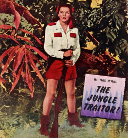 Nyoka the Jungle Girl, April 1952.