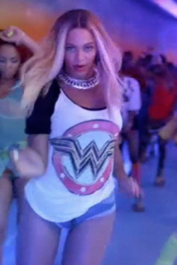 melusine-enraged:  If Beyonce roller skating in a Wonder Woman shirt while singing about cunnlingus ISN’T what feminism is supposed to be about, I have no idea what it IS supposed to be about. 