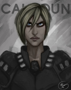 One of my crushes, Sergeant Calhoun from Wreck it Ralph *//////* Yesterday I watched the film again and I can'ttttt she is so cute and lovely and awesome T///o////T