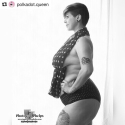 #Repost @polkadot.queen ・・・ Side view&hellip;a smirk&hellip;just me!  Another pic from my first photo shoot with @photosbyphelps  #polkadotqueen  #polkadotrenee #bodypositivity #bodypositive #bodyposi #curves #bbw #womenwithcurves #womenwithconfidence