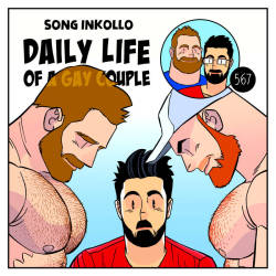 inkollo:  I know some guy’s ultimate fantasy is to have two big cocks. My ultimate fantasy is to have two bodybuilders rubbing their giant hairy pecs on my face. So when Joe’s gym buddy Vince came by earlier , it’s hard for me to stay focus on the