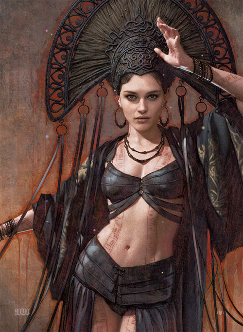tombagshaw:  ‘Harbinger’-New piece from my Dark Kingdom series on Patreon for the ‘Fiends of the Dark II’ group show available from 2nd April 2021 over at WOWXWOW.com. The exhibition features over 50 incredible international artists and consists